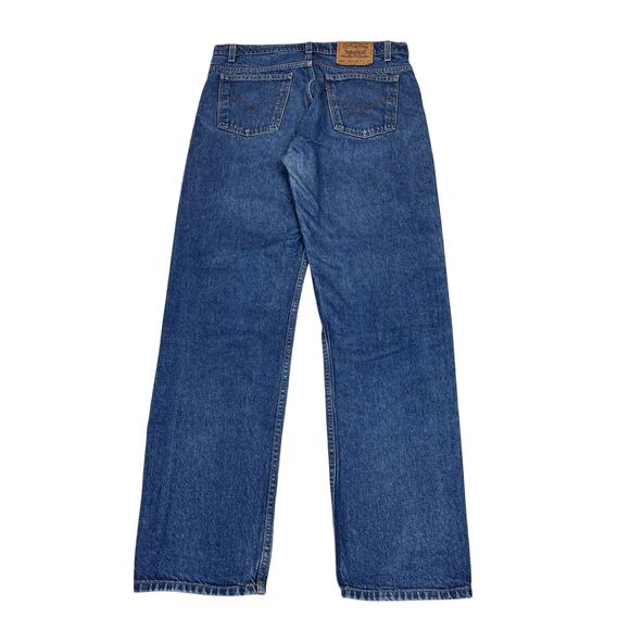 Vintage 90s Levi's 505 Orange Tab Regular Fit Straight Leg Jeans 36x34 - Picture 1 of 14